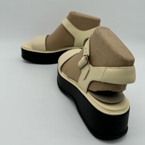 Sorel Dayspring Platform Sandal in Honey White Size 9.5 - Picture 11 of 12